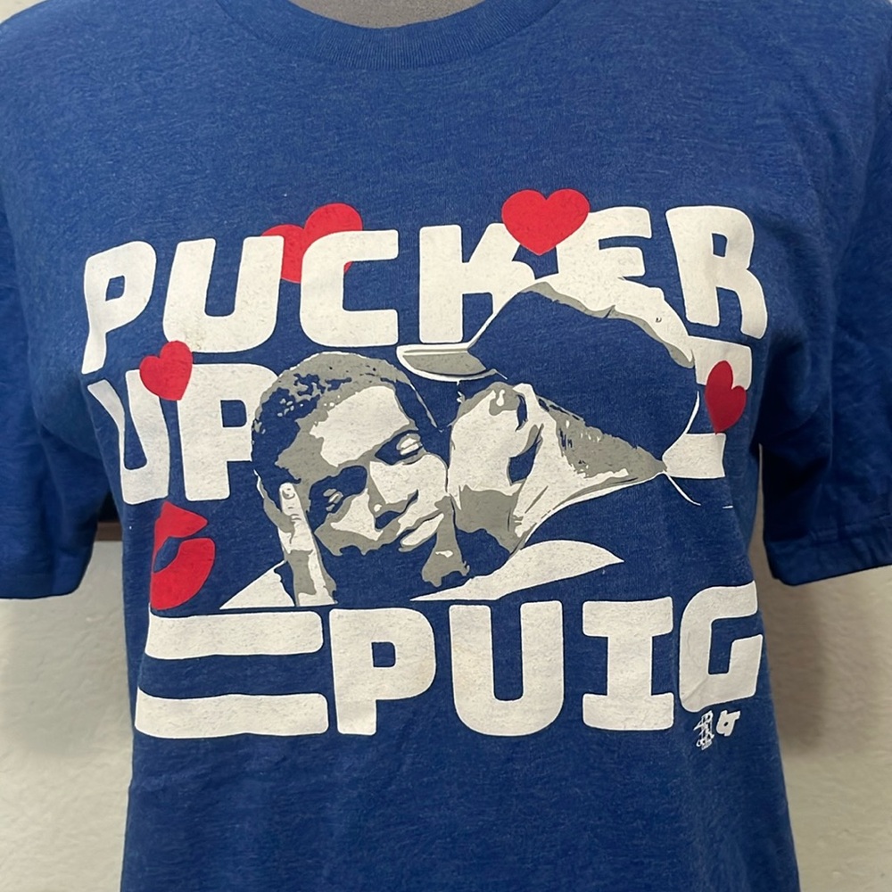 Dodgers Pucker up Puig tshirt